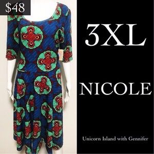 LuLaRoe Nicole Dress NWT